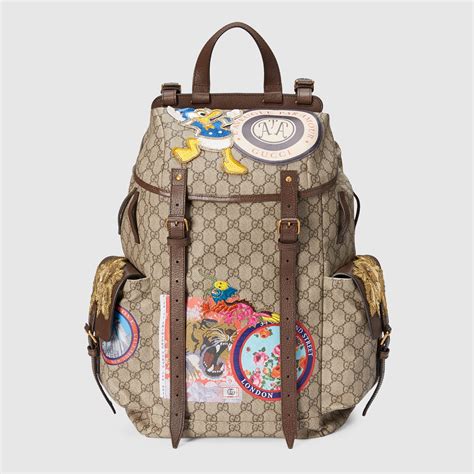 gucci soft gg supreme backpack for sale|gg supreme canvas zip backpack.